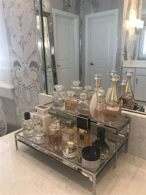 perfume storage display.